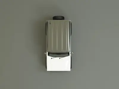 SUZUKI JIMNY 2019 - White 3D model