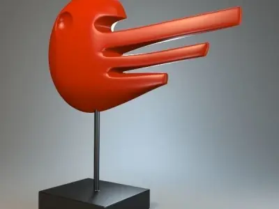 Sculpture Wing Pegasus P 3D print model