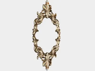 Carved decor for cnc 58 3D model