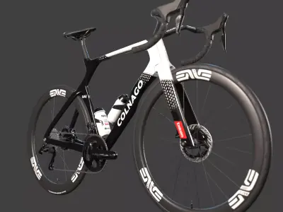 COLNAGO Y1Rs the three color variants 3D model