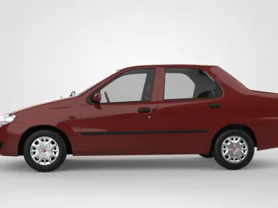 Fiat Albea 2006 3D model