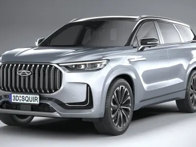 Chery Tiggo 9 2025 3D model