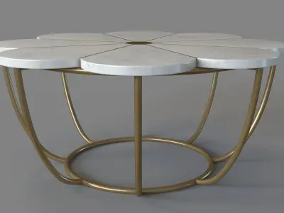 Boutonniere Coffee Table 3D model