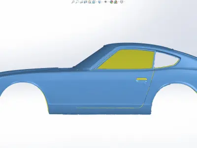 Datsun 240Z 3D Scan 3D print model