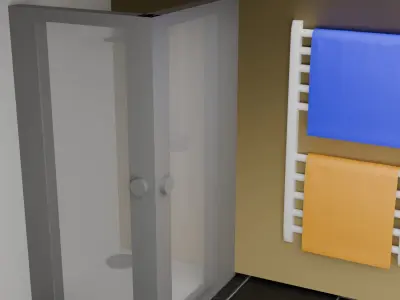Modern Residential Interior and Exterior 3D Model Set Free 3D model