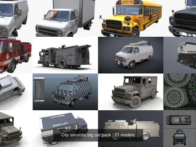 City services big car pack
