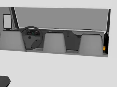 Philippine AUV XLT  Tamaraw Low-poly 3D model