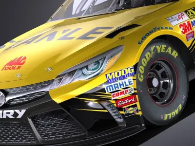 Nascar Toyota Camry Stanley Carl Edwards 2017 VRAY 3D model