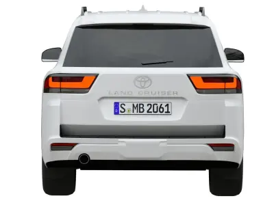 Toyota Land Cruiser 300 3D model