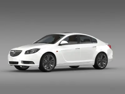 Vauxhall Insignia 2008-13 3D model