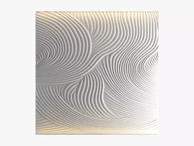 wave wall 34 3D model