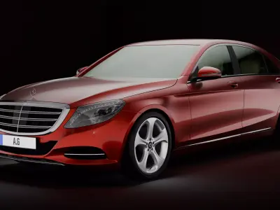 Mercedes Benz S600 3D model