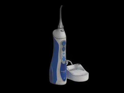 Blue Modern Water Toothpick 3D model