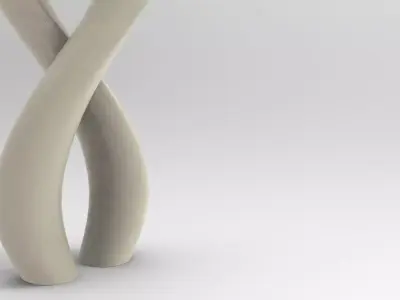 Hug Vase Low-poly 3D model