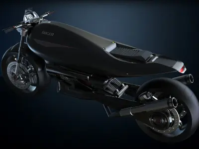 Ducati Motorcycle Concept 3D model