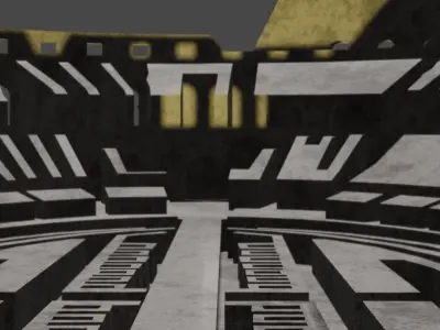 KOLIZEY COLISEUM Free low-poly 3D model