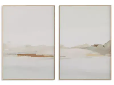 Abstract Painting Frame set 3D model 358