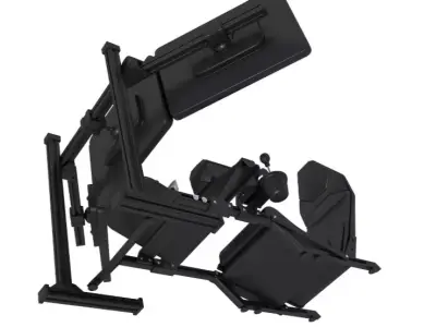 Racing Game 3D model