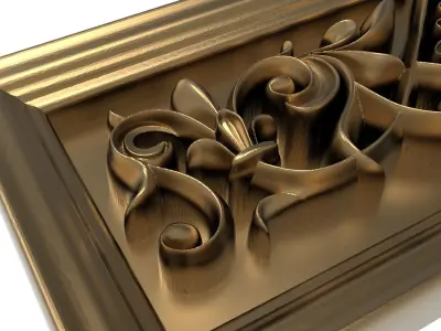  decorative pattern ready for 3D printing 3D model 263