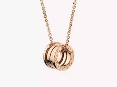 BULGARI - B ZERO 1 - NECKLACE 3D print model