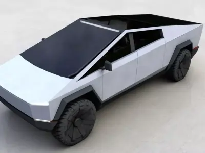 TESLA CYBERTRUCK 2023 3D model