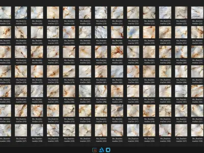 340 Realistic marble collection-Vol39-8K Res Texture