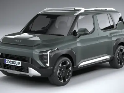 KIA Syros 2025 3D model