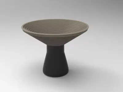 Plug Fruitholder Low-poly 3D model