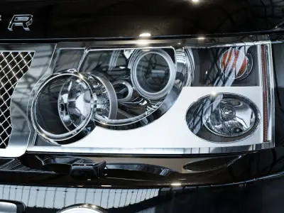 2006 Custom Land Rover Range Rover Sport 3D model