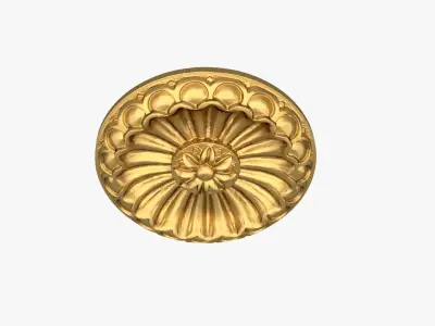 Classic decor ornament 265 3D model