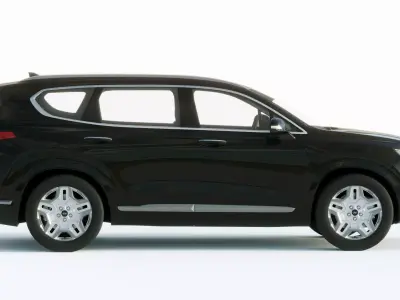 Hyundai Santafe 2021 3D model