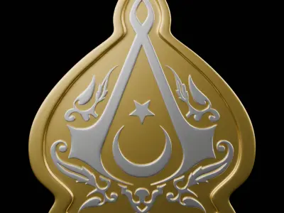 Turkish Assassin Pendant 3D Print Model 3D print model