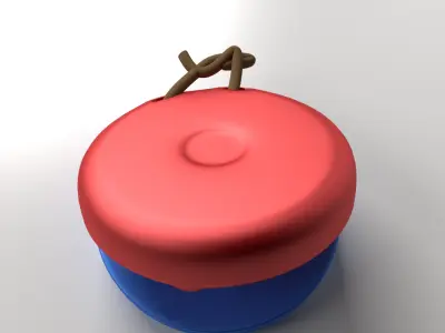 Castanets bell 3D model