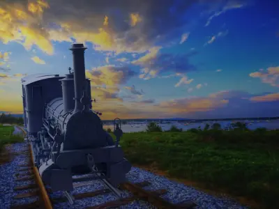 Steyrtalbahn steam locomotive 3D model