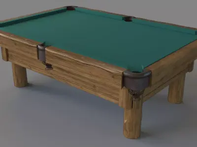 Pinehaven Billiard Table 3D model