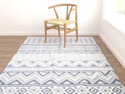 Rugs No 372 Low-poly 3D model