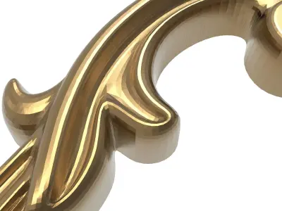  decorative pattern ready for 3D printing 3D model