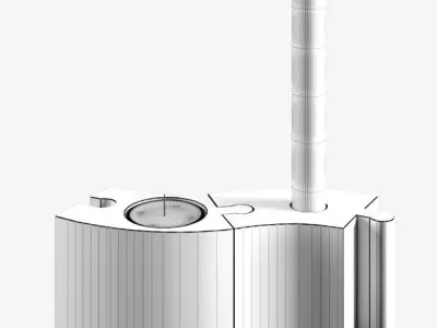 WERMER Candlestick and Tealight 3D model