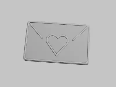 Love Emoji Pack 3D Printable 11 Unique Emojis 3D print model