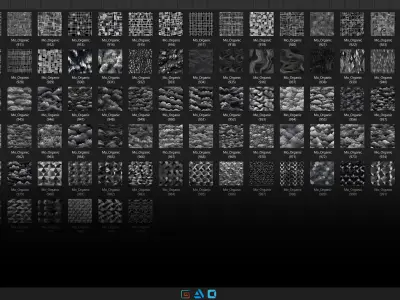 500 4K Organic Pattern- Seamless and Tileable Texture