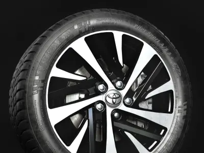 Alloy Wheel 3D model