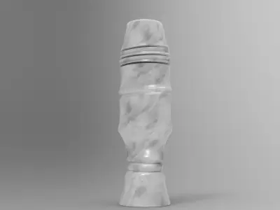 Jonas Vase Low-poly 3D model