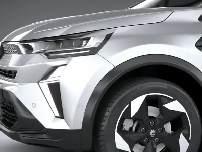 Renault Captur 2025 3D model