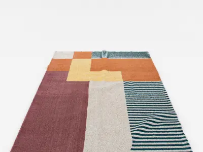 Rugs No 580 Low-poly 3D model