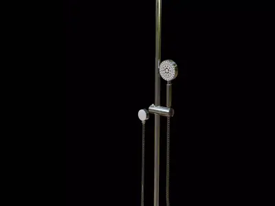 shower head and hand held 3D model