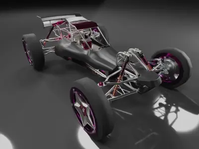RC Car 3D model
