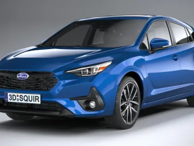 Subaru Impreza 2024 3D model