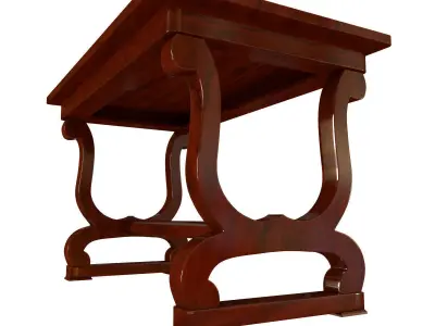 Antique Table 2 3D model