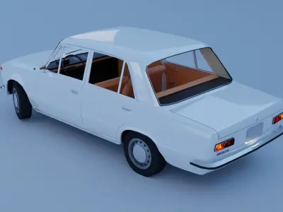 VAZ 21011  Low-poly 3D model