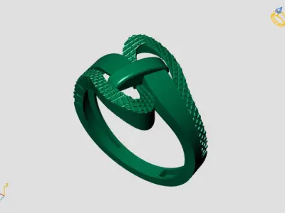 Women Plain Ring STL Models Womens Ring 3dmodels 3D print model 3D print model 47